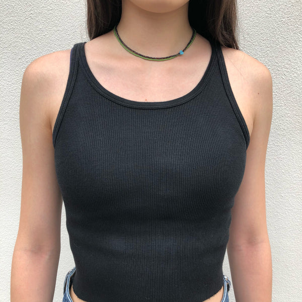 CLASSIC CHOKER in lime