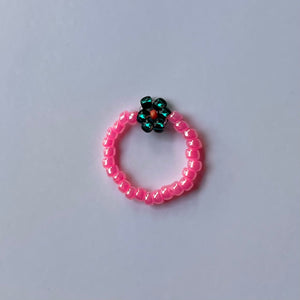 CANDIED DAISY RING in bubblegum