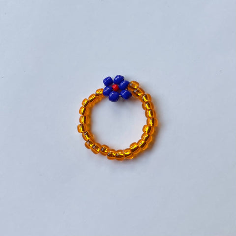 CANDIED DAISY RING in apricot pop